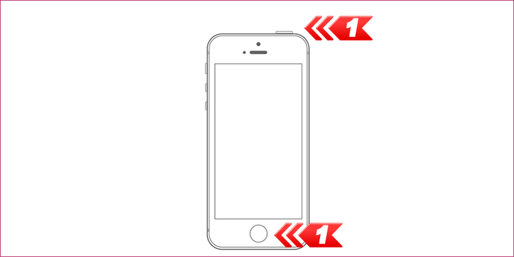 iPhone SE / 5 シリーズの再起動方法