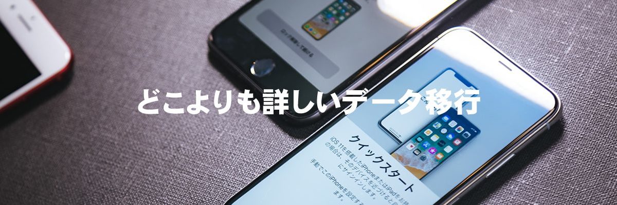 どこよりも詳しいデータ移行